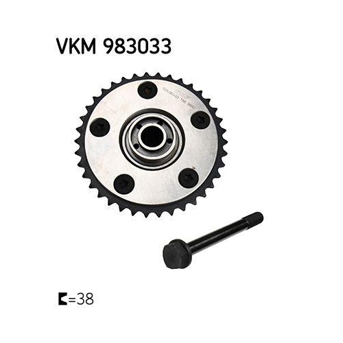 Nockenwellenversteller SKF VKM 983033 für BMW, Einlassseite