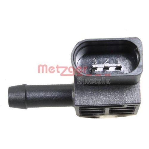 Sensor, Saugrohrdruck METZGER 0906421 GREENPARTS f&uuml;r AUDI SKODA VW