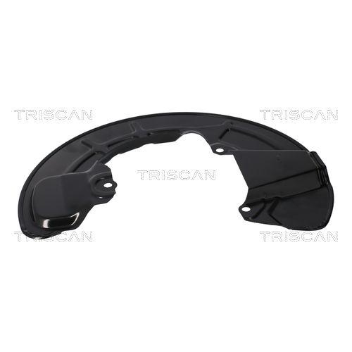 Spritzblech, Bremsscheibe TRISCAN 8125 27105 f&uuml;r VOLVO, Vorderachse links