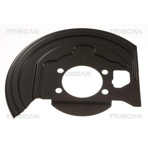 Spritzblech, Bremsscheibe TRISCAN 8125 14107 für NISSAN, Vorderachse rechts