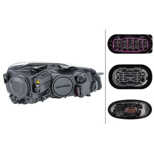 HELLA Hauptscheinwerfer 1ZS 009 902-771 für VW VW (FAW), links