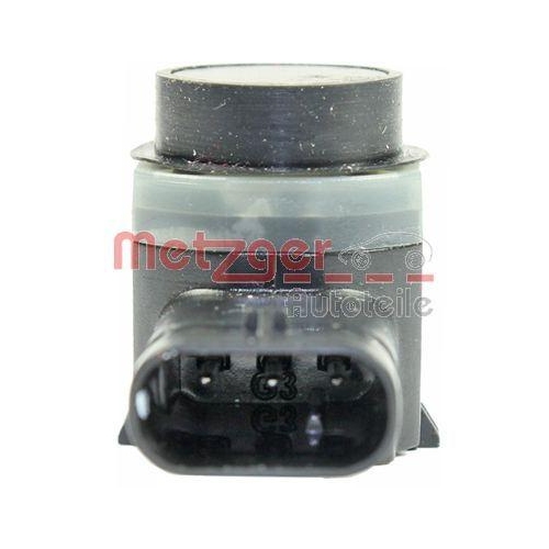 Sensor, Einparkhilfe METZGER 0901112 f&uuml;r RENAULT, au&szlig;en, hinten, innen, vorne