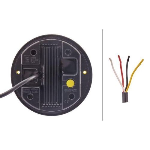 HELLA Heckleuchte 2SD 344 100-001 f&uuml;r DAF, links, rechts