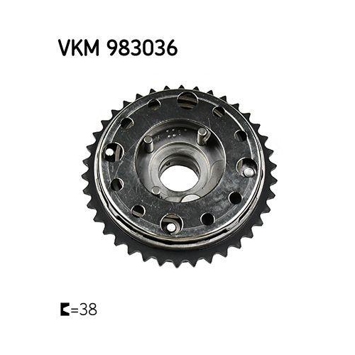 Nockenwellenversteller SKF VKM 983036 für BMW, Auslassseite