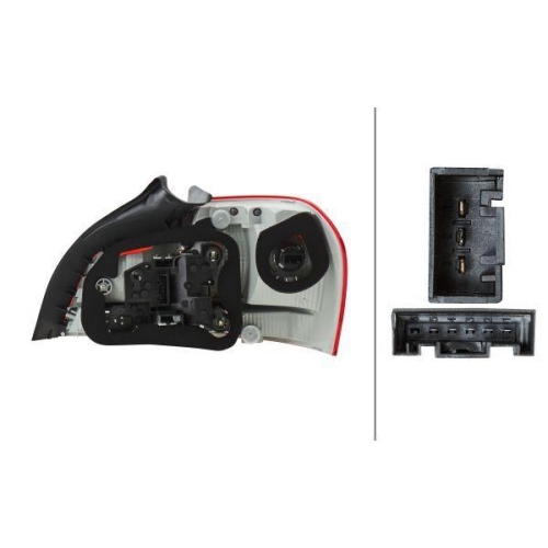 HELLA Heckleuchte 2VP 010 756-211 für BMW, links