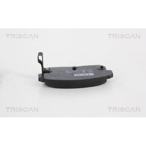 Bremsbelagsatz, Scheibenbremse TRISCAN 8110 10551 f&uuml;r MAZDA SUZUKI, Hinterachse