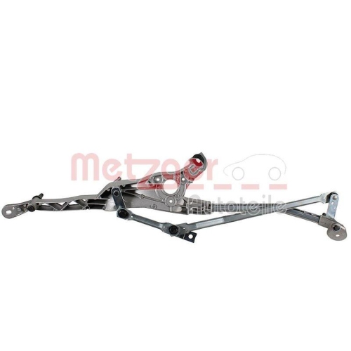 Wischergestänge METZGER 2191050 für MERCEDES-BENZ, vorne