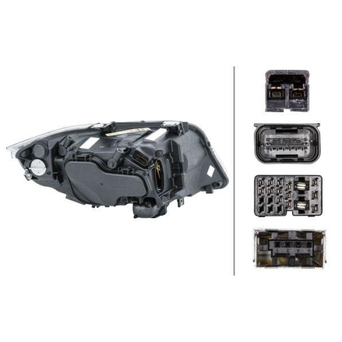 HELLA Hauptscheinwerfer 1ZS 354 688-011 für BMW BMW (BRILLIANCE), links