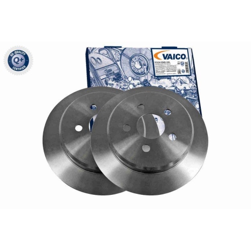 VAICO V33-40001 2 St&uuml;ck Bremsscheiben Q+, Erstausr&uuml;sterqualit&auml;t f&uuml;r CHRYSLER, Hinterachse