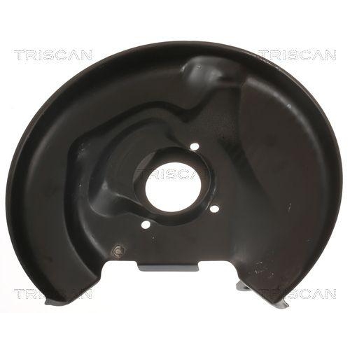 Spritzblech, Bremsscheibe TRISCAN 8125 27109 f&uuml;r VOLVO, Vorderachse links