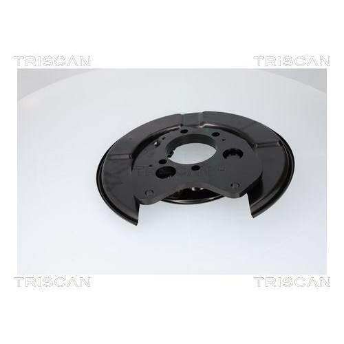 Spritzblech, Bremsscheibe TRISCAN 8125 14207 f&uuml;r NISSAN, Hinterachse rechts
