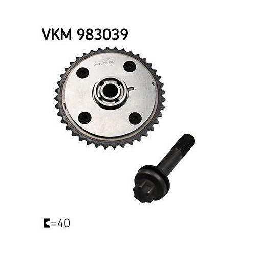 Nockenwellenversteller SKF VKM 983039 f&uuml;r BMW CITRO&Euml;N PEUGEOT MINI, Auslassseite