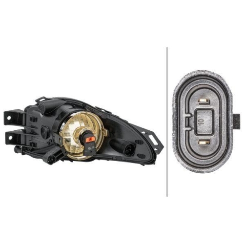 HELLA Nebelscheinwerfer 1NA 354 665-021 für OPEL VAUXHALL GENERAL MOTORS, rechts