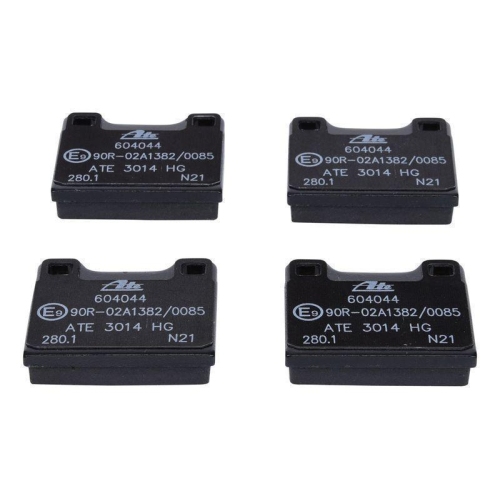 Bremsbelagsatz, Scheibenbremse ATE 13.0460-4044.2 f&uuml;r VOLVO, Hinterachse