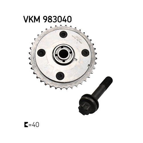 Nockenwellenversteller SKF VKM 983040 f&uuml;r BMW CITRO&Euml;N PEUGEOT MINI, Einlassseite