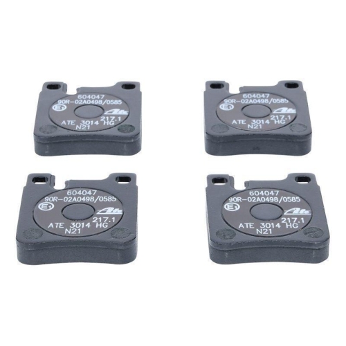 Bremsbelagsatz, Scheibenbremse ATE 13.0460-4047.2 f&uuml;r CHRYSLER MERCEDES-BENZ