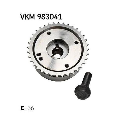 Nockenwellenversteller SKF VKM 983041 für TOYOTA, Einlassseite