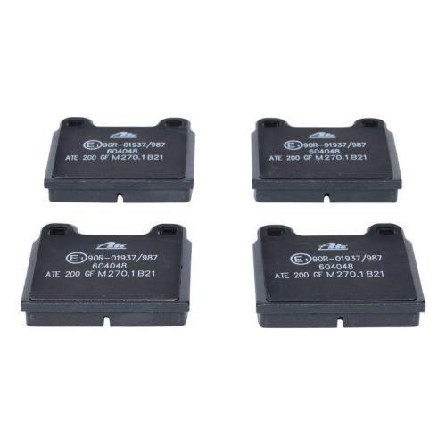 Bremsbelagsatz, Scheibenbremse ATE 13.0460-4048.2 f&uuml;r OPEL PORSCHE VAUXHALL