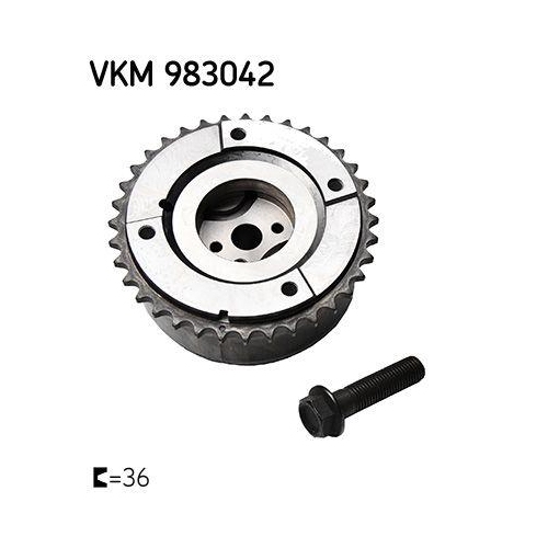 Nockenwellenversteller SKF VKM 983042 für TOYOTA, Auslassseite