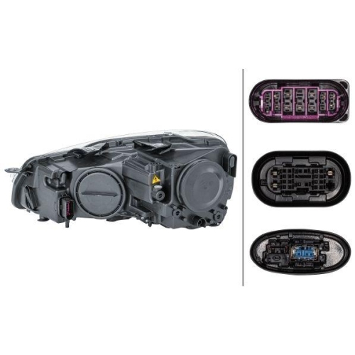 HELLA Hauptscheinwerfer 1ZS 009 902-781 für VW VW (FAW), rechts