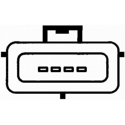 HELLA Luftmassenmesser 8ET 009 142-281 f&uuml;r FORD HITACHI