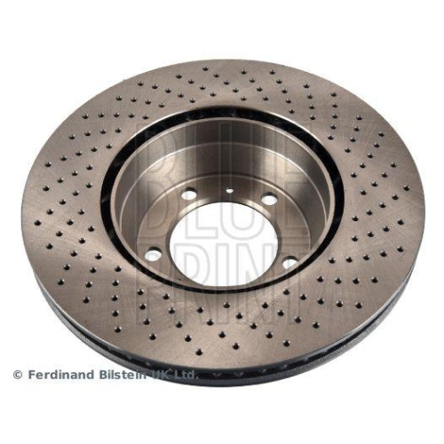 BLUE PRINT ADBP430113 2 St&uuml;ck Bremsscheiben f&uuml;r PORSCHE, Hinterachse links