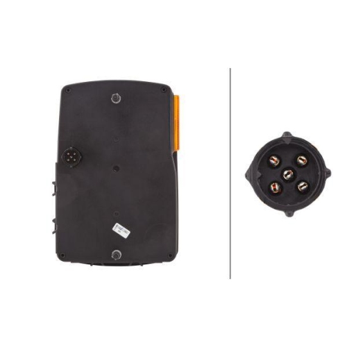 HELLA Heckleuchte 2VA 998 233-271 für WEIRO, links