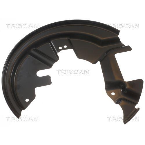 Spritzblech, Bremsscheibe TRISCAN 8125 16107 f&uuml;r FORD, Vorderachse links