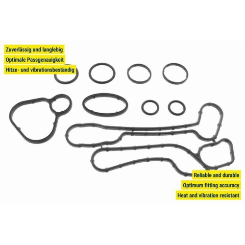 Dichtungssatz, Ölkühler VEMO V40-60-92117 Original VEMO Qualität für OPEL