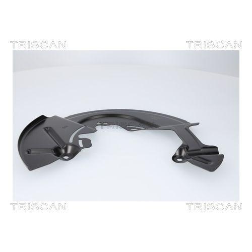 Spritzblech, Bremsscheibe TRISCAN 8125 16109 für FORD, Vorderachse links