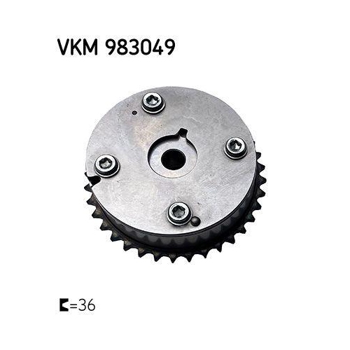 Nockenwellenversteller SKF VKM 983049 für TOYOTA, Einlassseite