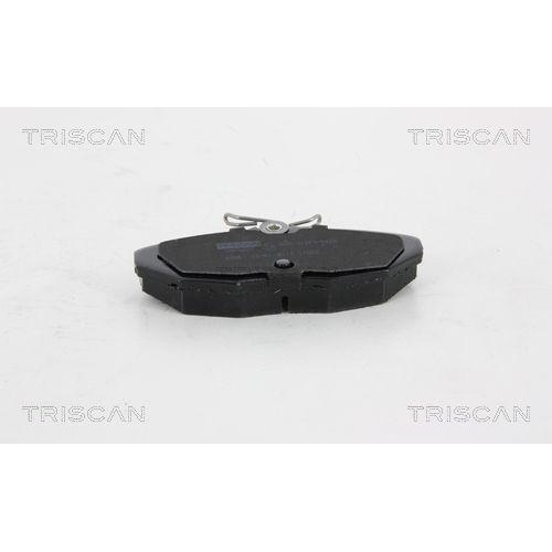 Bremsbelagsatz, Scheibenbremse TRISCAN 8110 10580 f&uuml;r DAIMLER JAGUAR