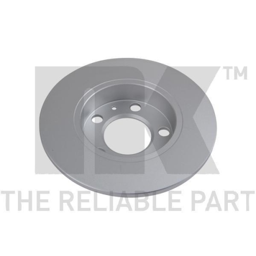 NK 314761 2 St&uuml;ck Bremsscheiben f&uuml;r AUDI SEAT SKODA VW VAG, Hinterachse