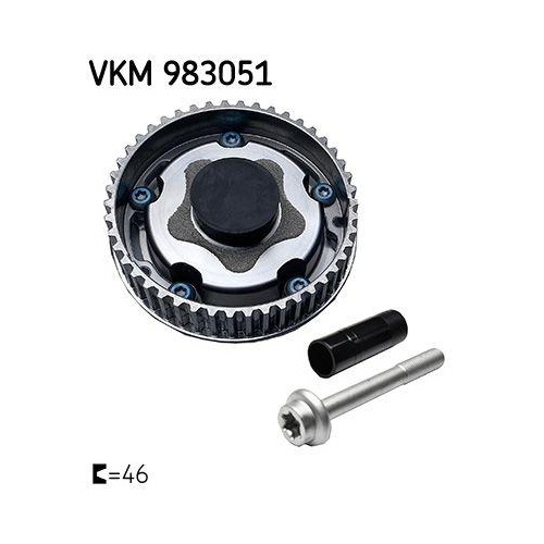 Nockenwellenversteller SKF VKM 983051 f&uuml;r LANCIA OPEL, Einlassseite