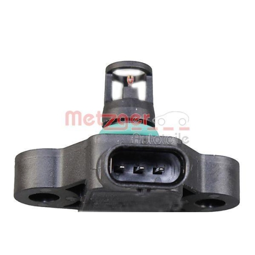 Sensor, Saugrohrdruck METZGER 0906436 ORIGINAL ERSATZTEIL GREENPARTS f&uuml;r AUDI VW