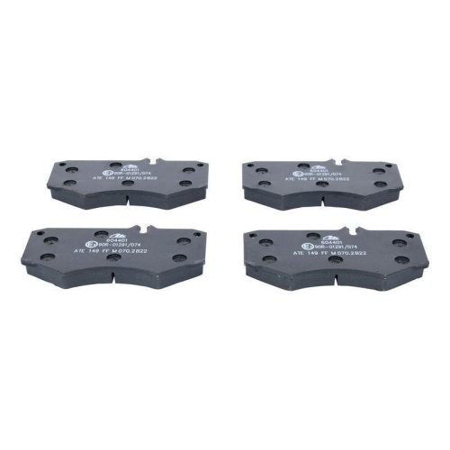 Bremsbelagsatz, Scheibenbremse ATE 13.0460-4401.2 f&uuml;r MERCEDES-BENZ, Vorderachse