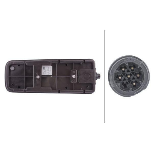 HELLA Heckleuchte 2VP 012 381-021 für DAF MAN VW ROSENBAUER, rechts