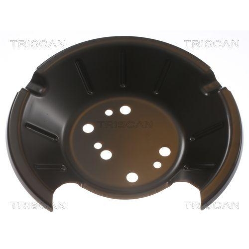 Spritzblech, Bremsscheibe TRISCAN 8125 16215 f&uuml;r FORD, Hinterachse rechts