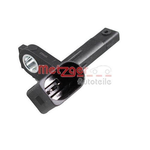 Sensor, Raddrehzahl METZGER 09001461 f&uuml;r PORSCHE, Hinterachse rechts