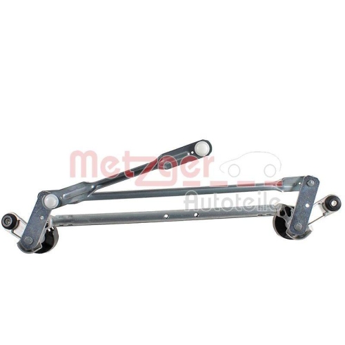Wischergestänge METZGER 2191067 für NISSAN RENAULT, vorne