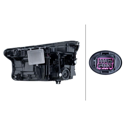 HELLA 1EX 015 400-921 Hauptscheinwerfer f&uuml;r AUDI, rechts