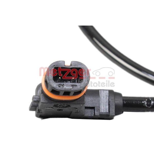Sensor, Raddrehzahl METZGER 09001464 f&uuml;r MERCEDES-BENZ, Vorderachse