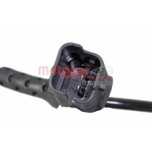 Sensor, Raddrehzahl METZGER 09001465 f&uuml;r CITRO&Euml;N/PEUGEOT, Vorderachse