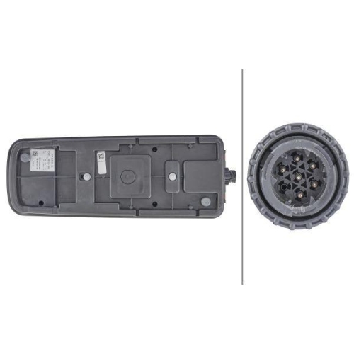 HELLA Heckleuchte 2VP 012 381-321 für DAF, rechts