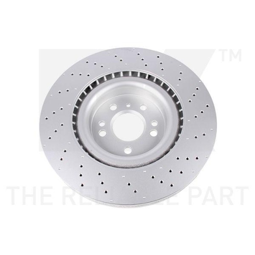 NK 3133139 2 St&uuml;ck Bremsscheiben f&uuml;r MERCEDES-BENZ, Vorderachse