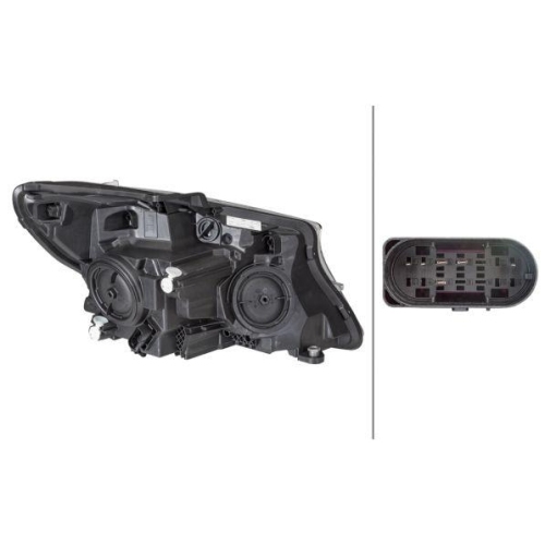 HELLA Hauptscheinwerfer 1EL 011 284-851 für MERCEDES-BENZ, links