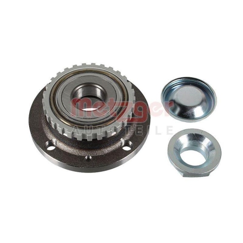 Radlagersatz METZGER WM 2117 f&uuml;r CITRO&Euml;N, Hinterachse links, Hinterachse rechts