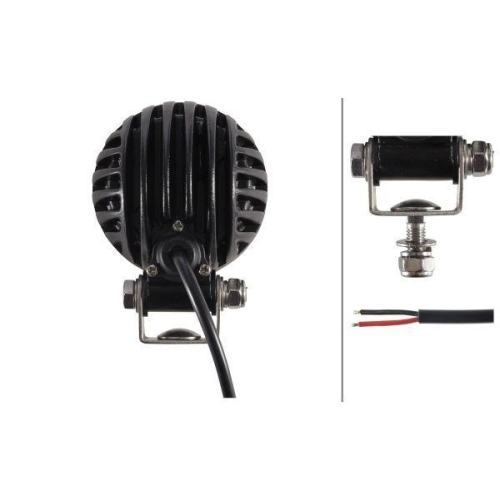 HELLA Arbeitsscheinwerfer 1G0 357 000-001 VALUEFIT für SCANIA