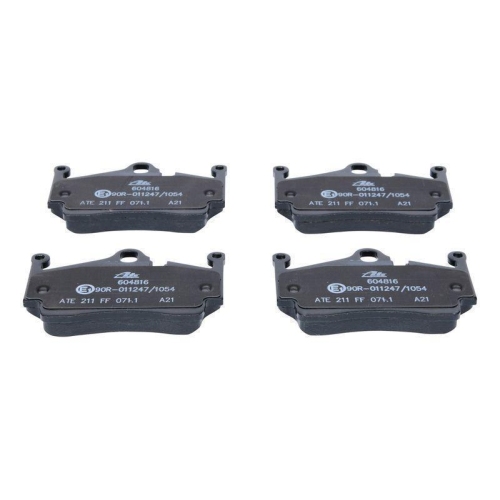 Bremsbelagsatz, Scheibenbremse ATE 13.0460-4816.2 f&uuml;r PORSCHE, Hinterachse