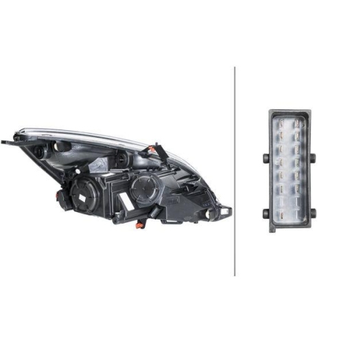 HELLA Hauptscheinwerfer 1ES 354 830-041 für OPEL, rechts